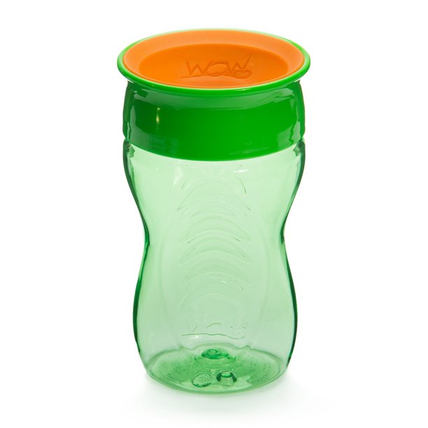 Gobelet Wow Cup® 360° pour enfant en TRITAN® sans déversements - 10 oz - Vert