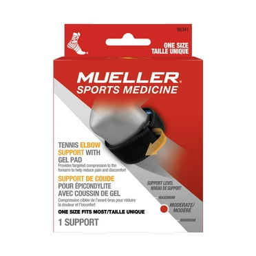 Soutien de coude de tennis Mueller avec coussinet