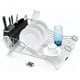 Égouttoir à vaisselle de luxe Mainstays en chrome – image 1 sur 2