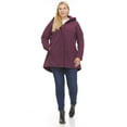 thumbnail image 1 of Swiss Tech Women's Plus Hooded Softshell Jacket, 1 of 3