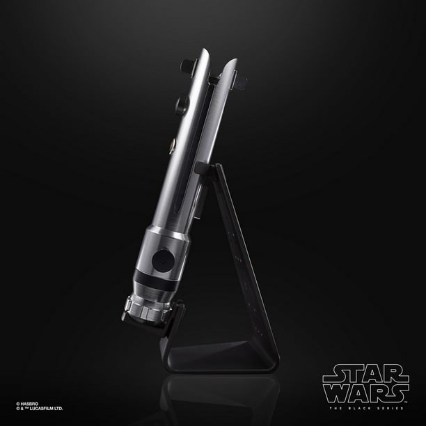 Star Wars The Black Series, sabre laser Force FX Elite d'Obi-Wan Kenobi  avec LED et effets sonores, article de cosplay pour adultes 