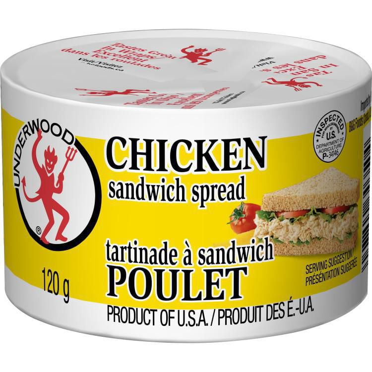 Underwood Chicken Sandwich Spread Walmart Canada