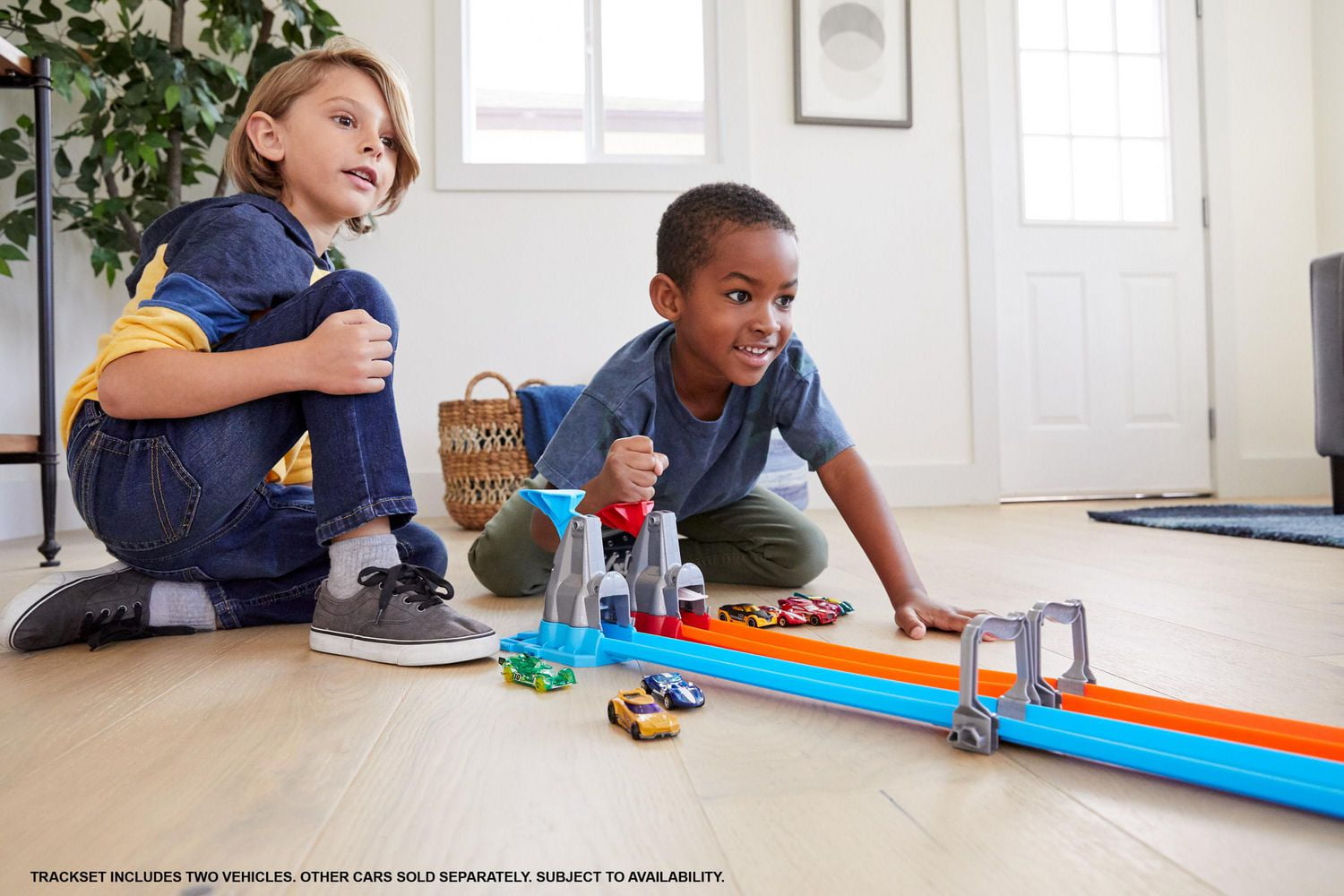 hot wheels double loop dash with 2 cars
