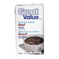 thumbnail image 1 of Great Value Reduced Sodium Beef Broth, 1 of 3