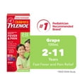 thumbnail image 1 of Tylenol Children's Medicine for Fever & Pain, Grape Liquid, 100 mL, 1 of 7