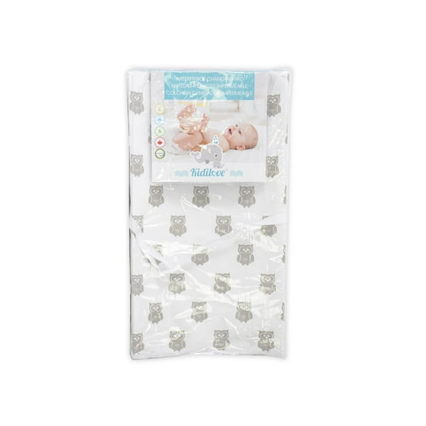 Kidilove Fashion Owl Grey Changing Pad Walmart.ca