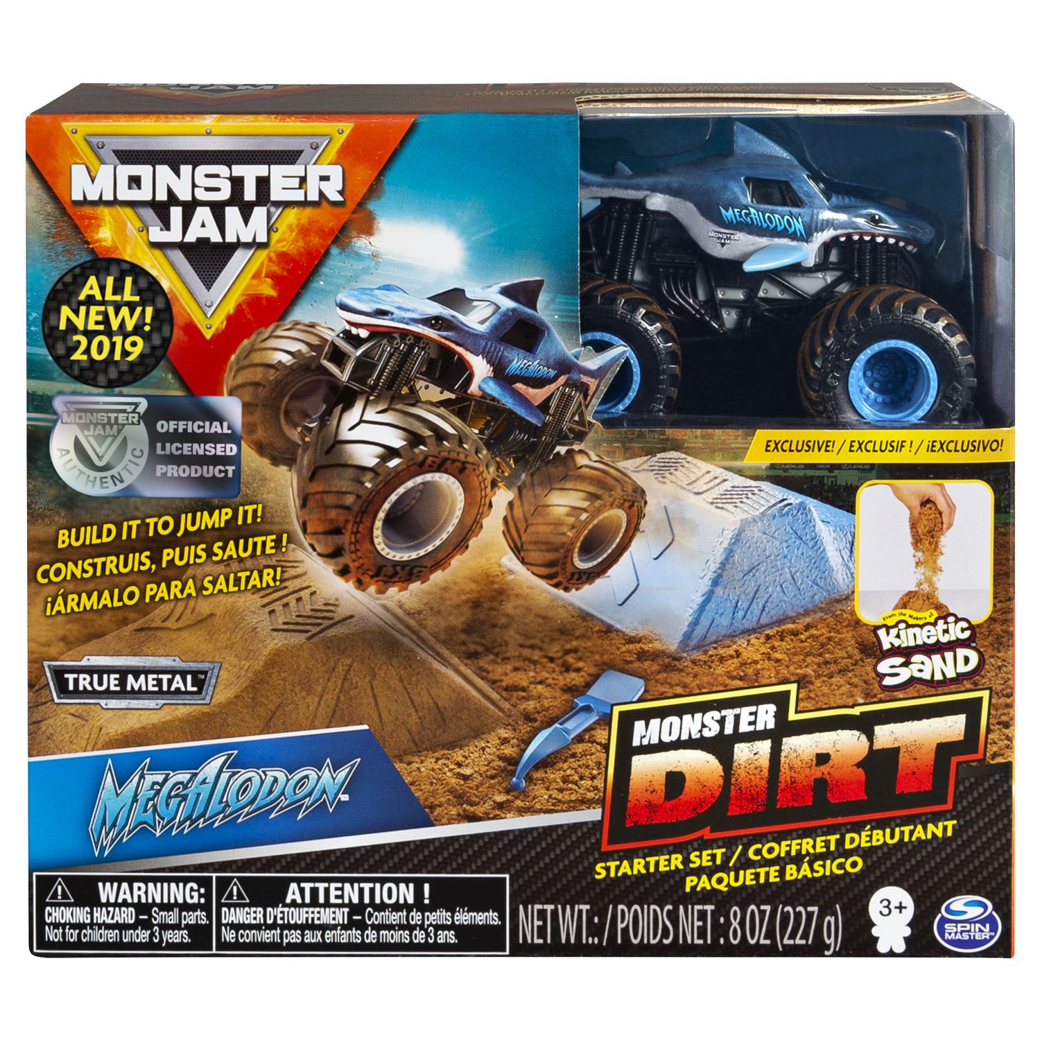 monster jam dirt starter set