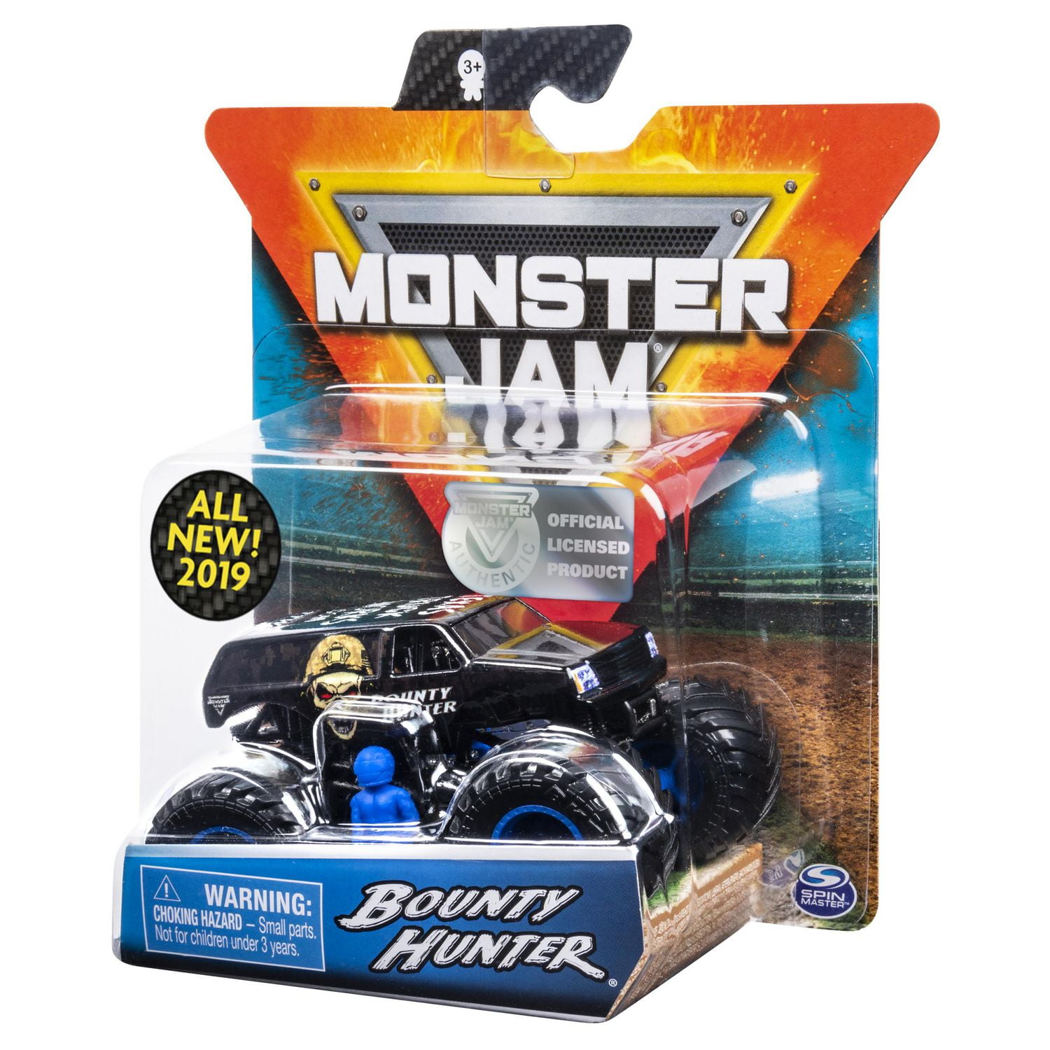 bounty hunter monster truck toy