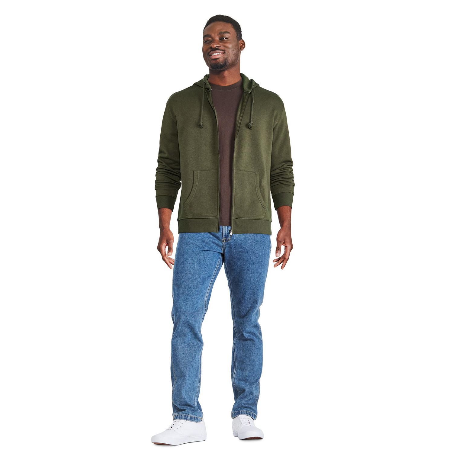 George Men's Full-Zip Hoodie, Sizes S-2XL