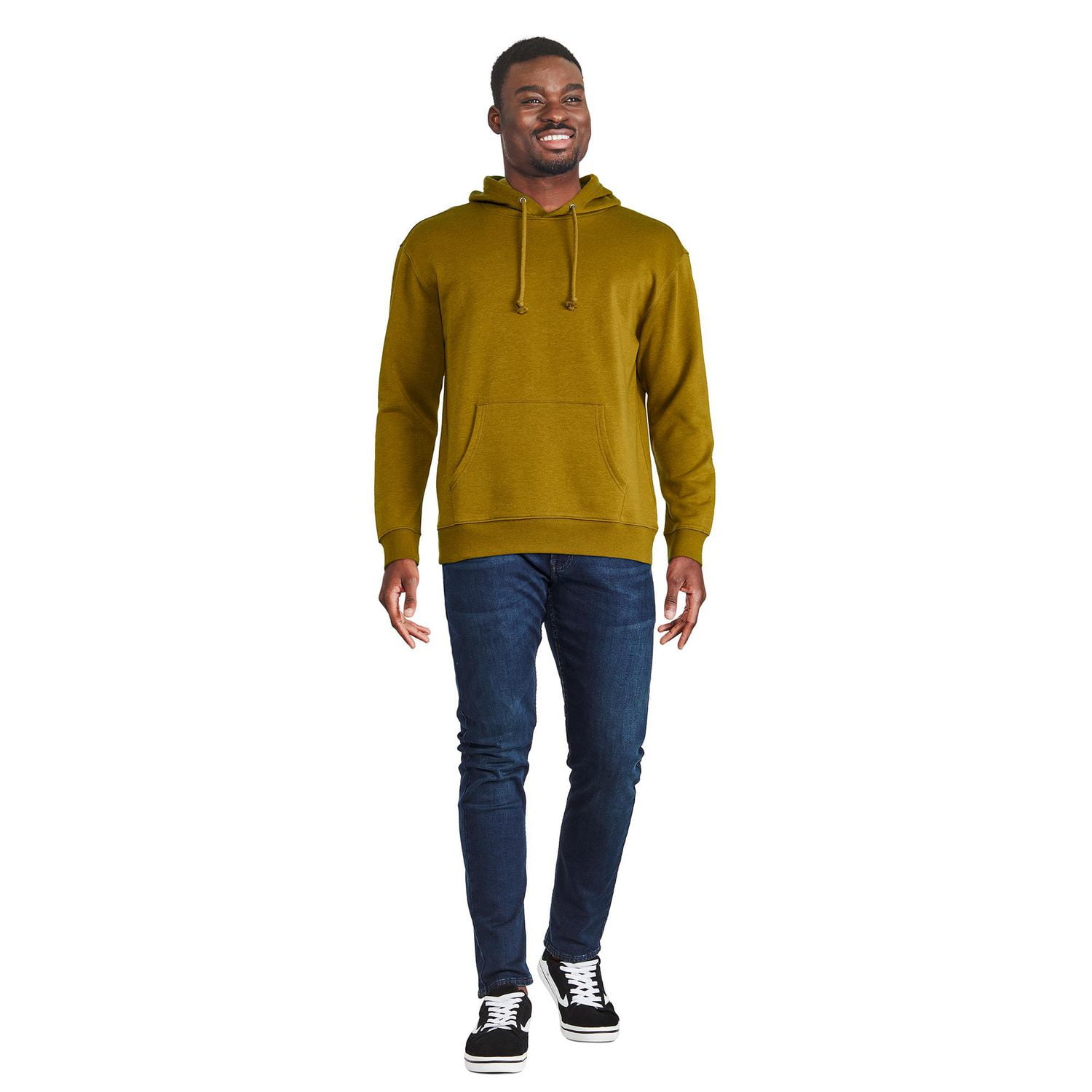 Haut à capuchon en molleton George pour hommes Tailles P-2XL
