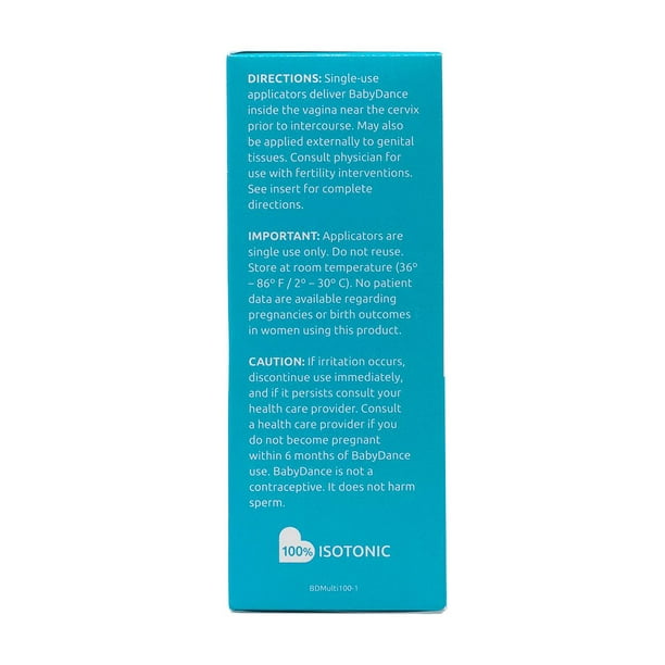 BabyDance Fertility Lubricant – 10 Applicators