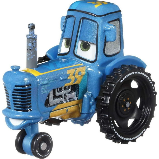 Véhicule View Zeen Racing Tractor à l'échelle 1:55 inspirés du film Cars 3 de Disney•Pixar!