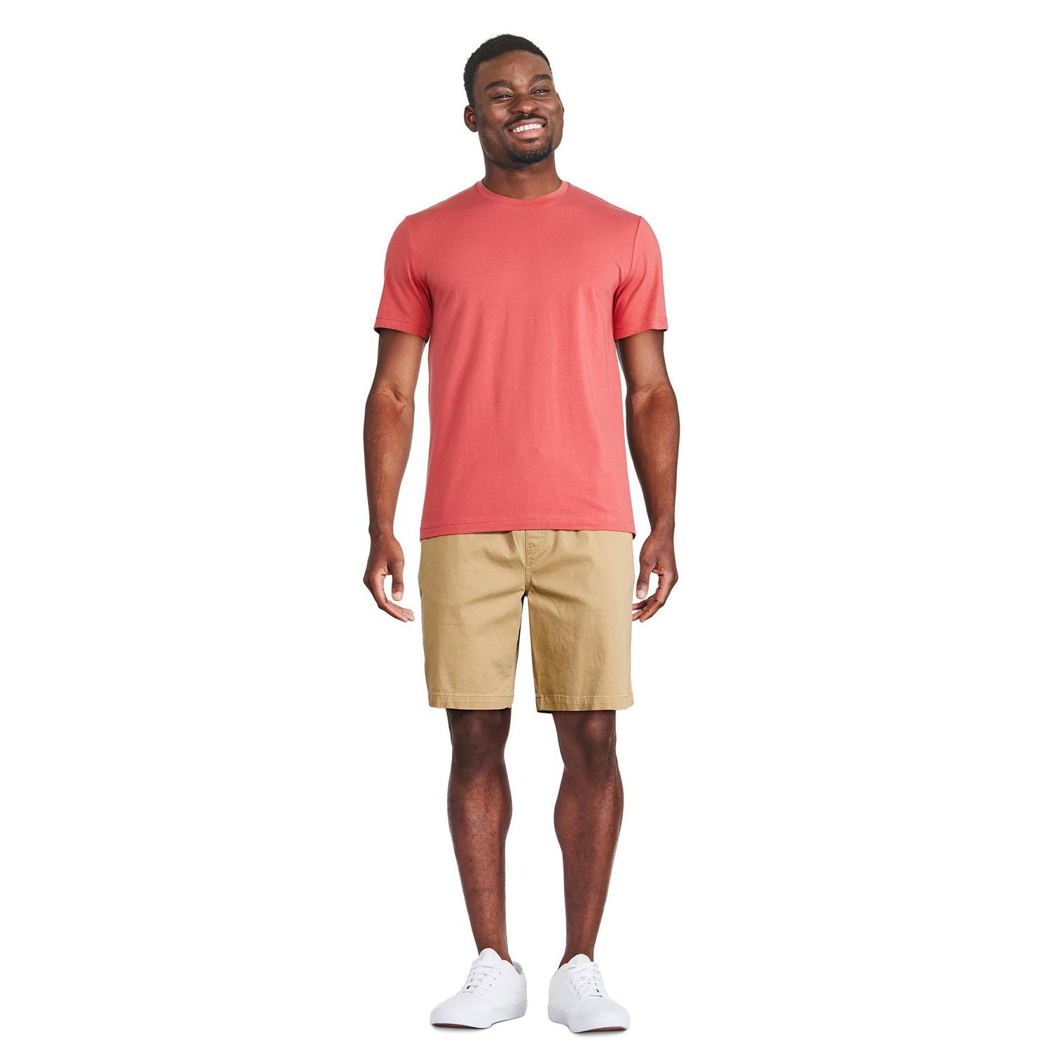 T-shirt extensible à encolure ras du cou George pour hommes