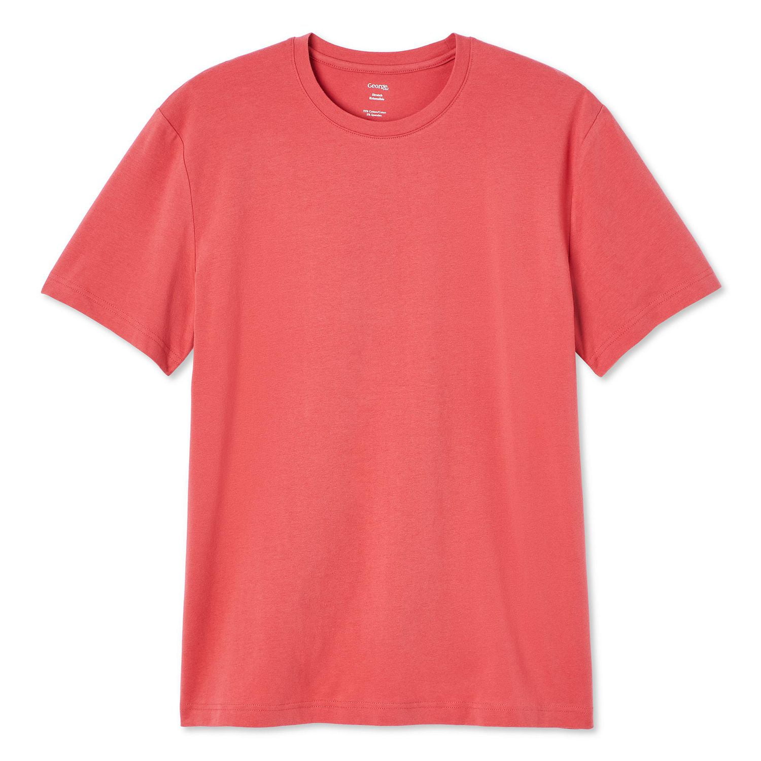 George Men's Stretch Crew Neckline Tee
