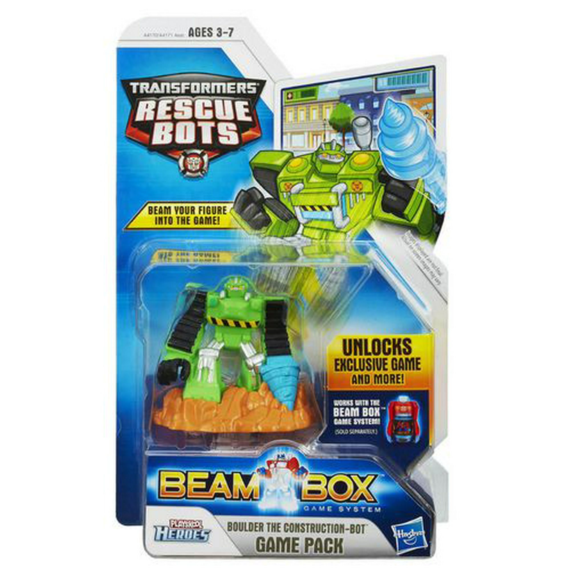 Playskool Heroes Transformers Rescue Bots Beam Box Game Pack Assortment -  BOULDER CONSTRUCTION BOT - Walmart.ca