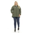 thumbnail image 1 of Swiss Tech Women's Plus Hooded Softshell Jacket, 1 of 3