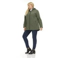 thumbnail image 2 of Swiss Tech Women's Plus Hooded Softshell Jacket, 2 of 3