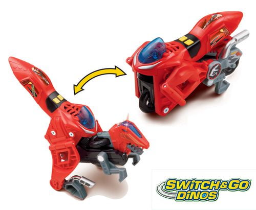 VTech Switch & Go Dinos- Akuna The Velociraptor- French Version