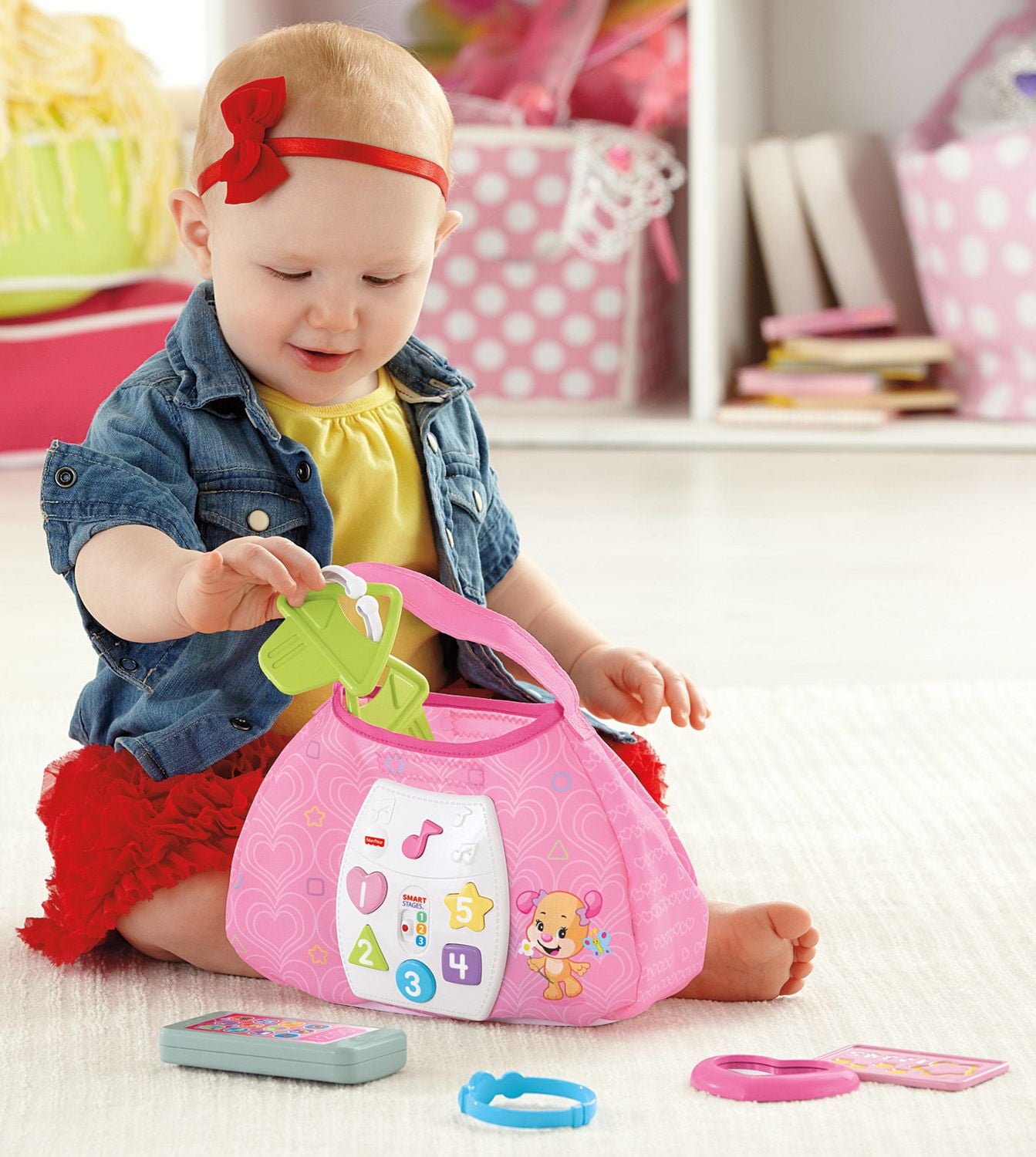 Fisher Price Laugh Learn Sis Smart Stages Purse French