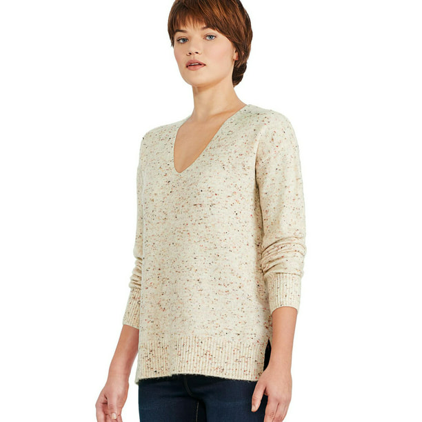 Lucky Brand Wool Blend Scoop Neck Sweaters for Women