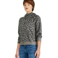 thumbnail image 2 of George Women's Printed Half-Zip Hoodie, 2 of 6