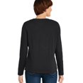 thumbnail image 3 of George Women's V-Neckline Long Sleeve Tee, 3 of 6