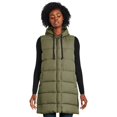 thumbnail image 1 of George Women's Long Quilted Vest, 1 of 6
