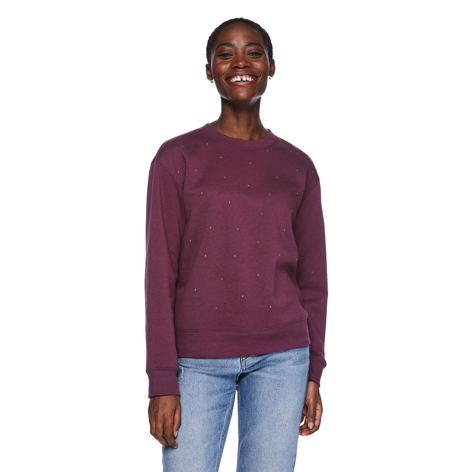 George Women's Crew Neckline Popover, Sizes XS-XXL