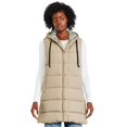 thumbnail image 1 of George Women's Long Quilted Vest, 1 of 6
