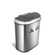Nine Stars Poubelle automatique capteur recyclage en acier inoxydable - DZT-70-11r, 70 litres – image 1 sur 5