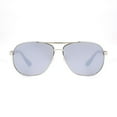 thumbnail image 2 of George Mens Black and Silver Aviator Sunglasses, 2 of 3