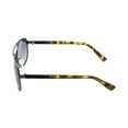 thumbnail image 3 of George Mens Gunmetal and Tortoise Aviator Sunglasses, 3 of 3