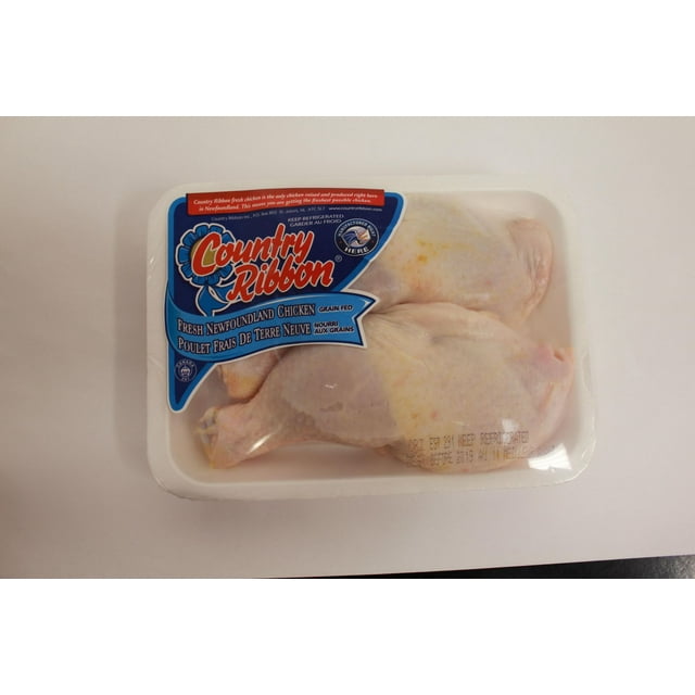 Country Ribbon Fresh Chicken Leg Quarter, CHCKN LEG, 1.10 - 1.50 KG