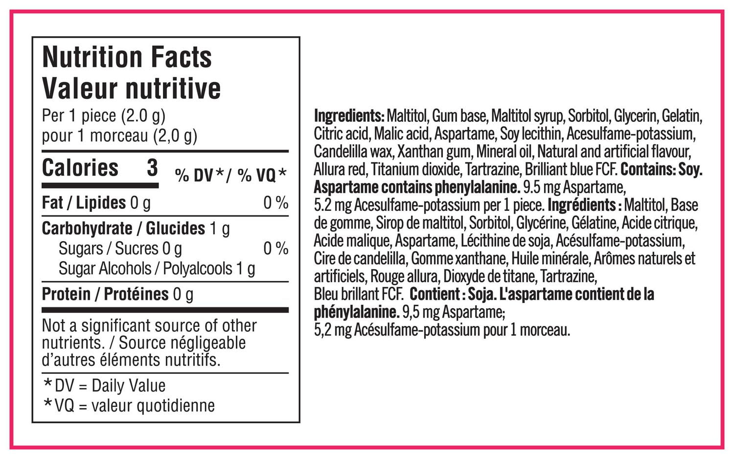 Trident Splash, Strawberry Kiwi Sugarfree Gum Bottle, 40 Pieces