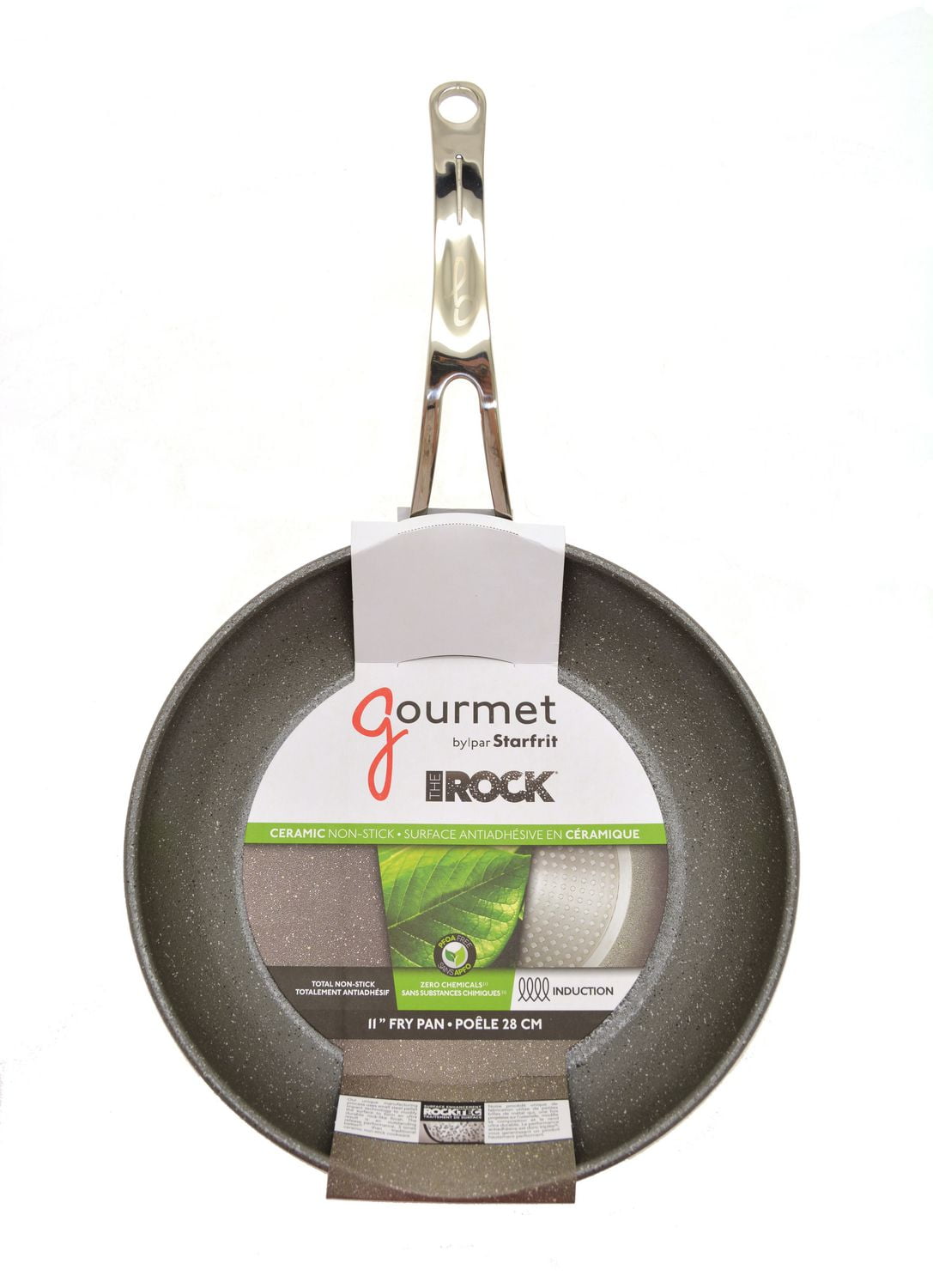 Starfrit Gourmet The Rock Ceramic 11" Fry Pan (28 Cm) Walmart Canada