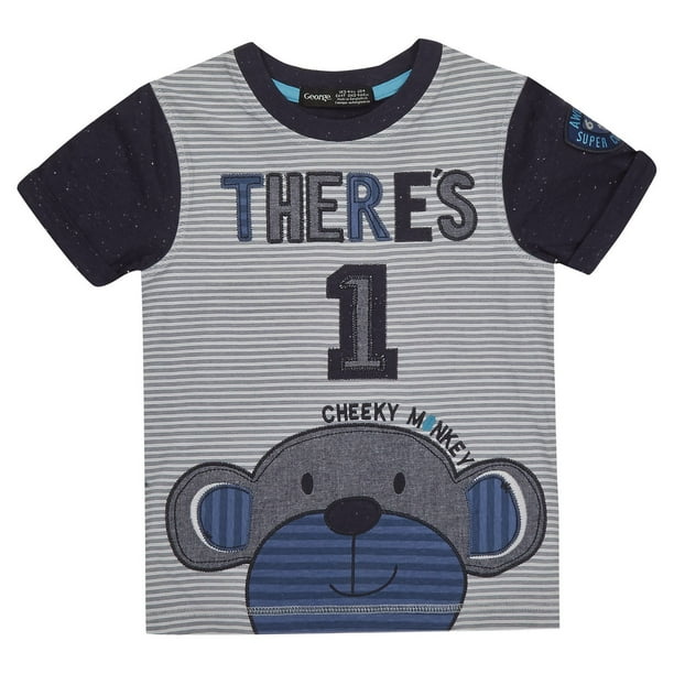 T-shirt « Cheeky Monkey » George British Design pour bambins