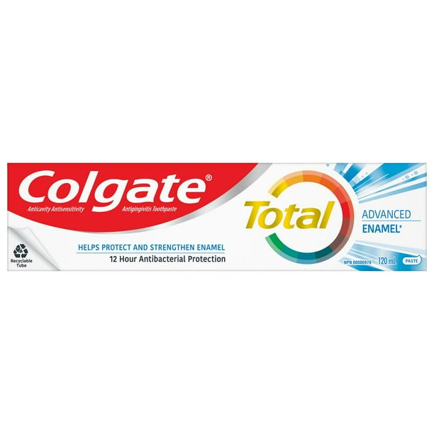 Colgate Total Advanced Enamel Toothpaste, 120 Ml - Walmart.ca