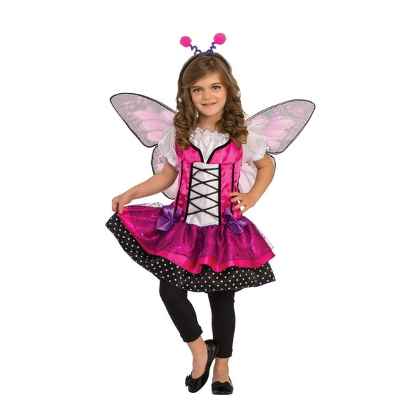 Costume rose de Papillon pour enfant, petit