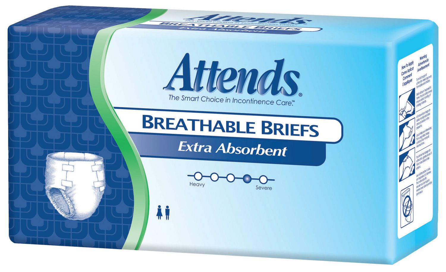 Attends Extra Absorbent Breathable Brief | Walmart Canada