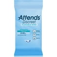 thumbnail image 1 of Attends Discreet Flushable Wipes, 1 of 1