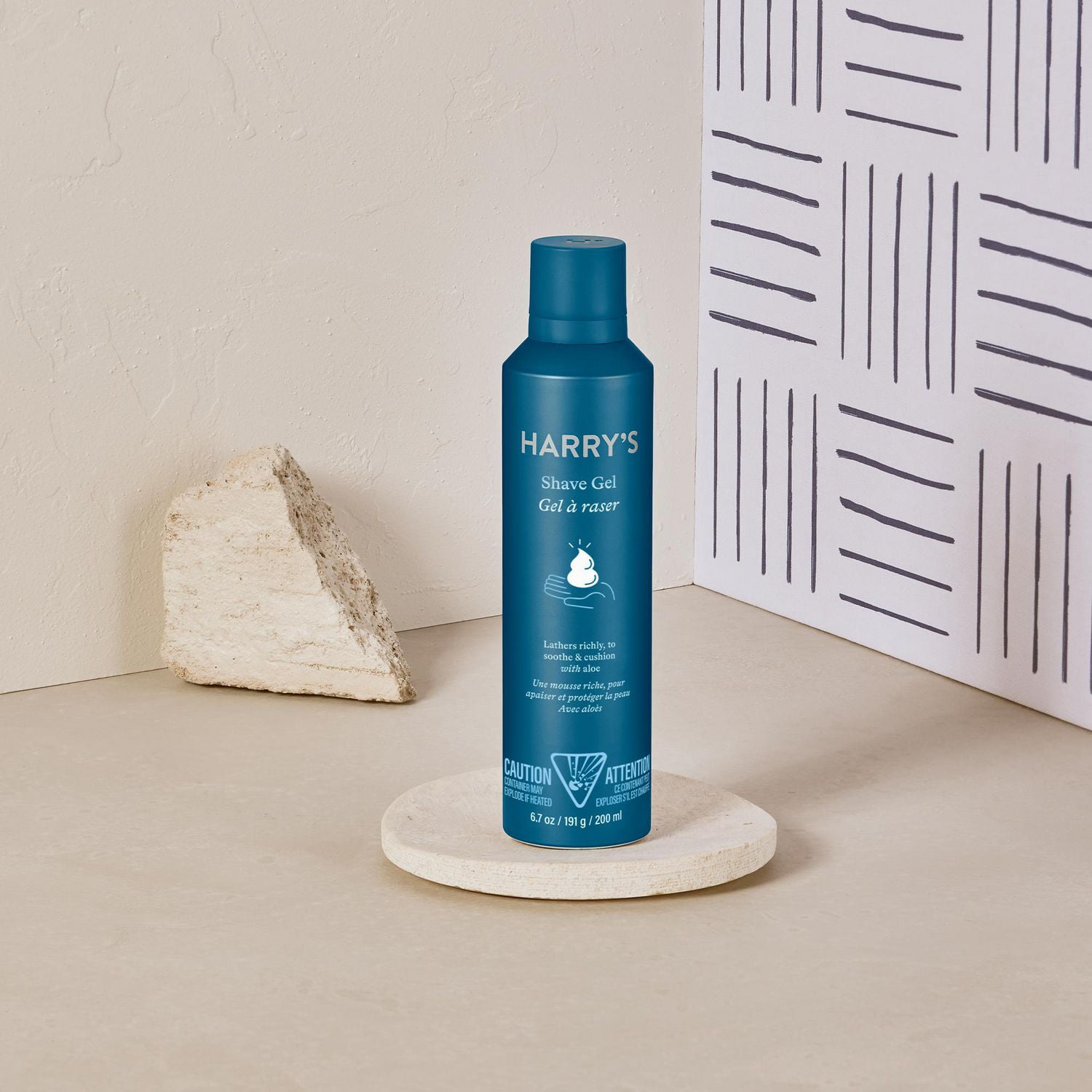 Harry's Aloe Foaming Shave Gel, 190g, Shave Gel with Aloe - 190g