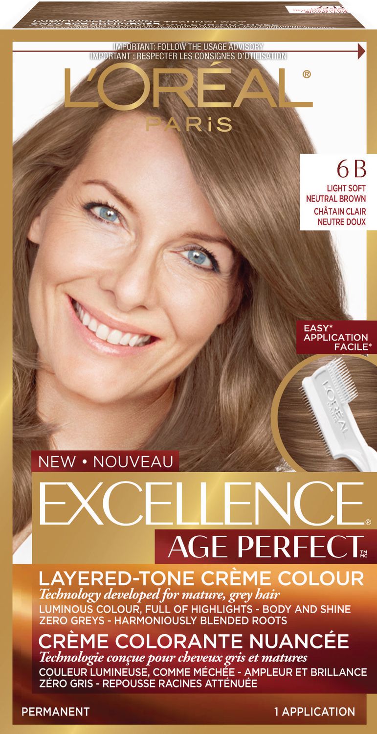 L Oreal Excellence Age Perfect Colour Chart