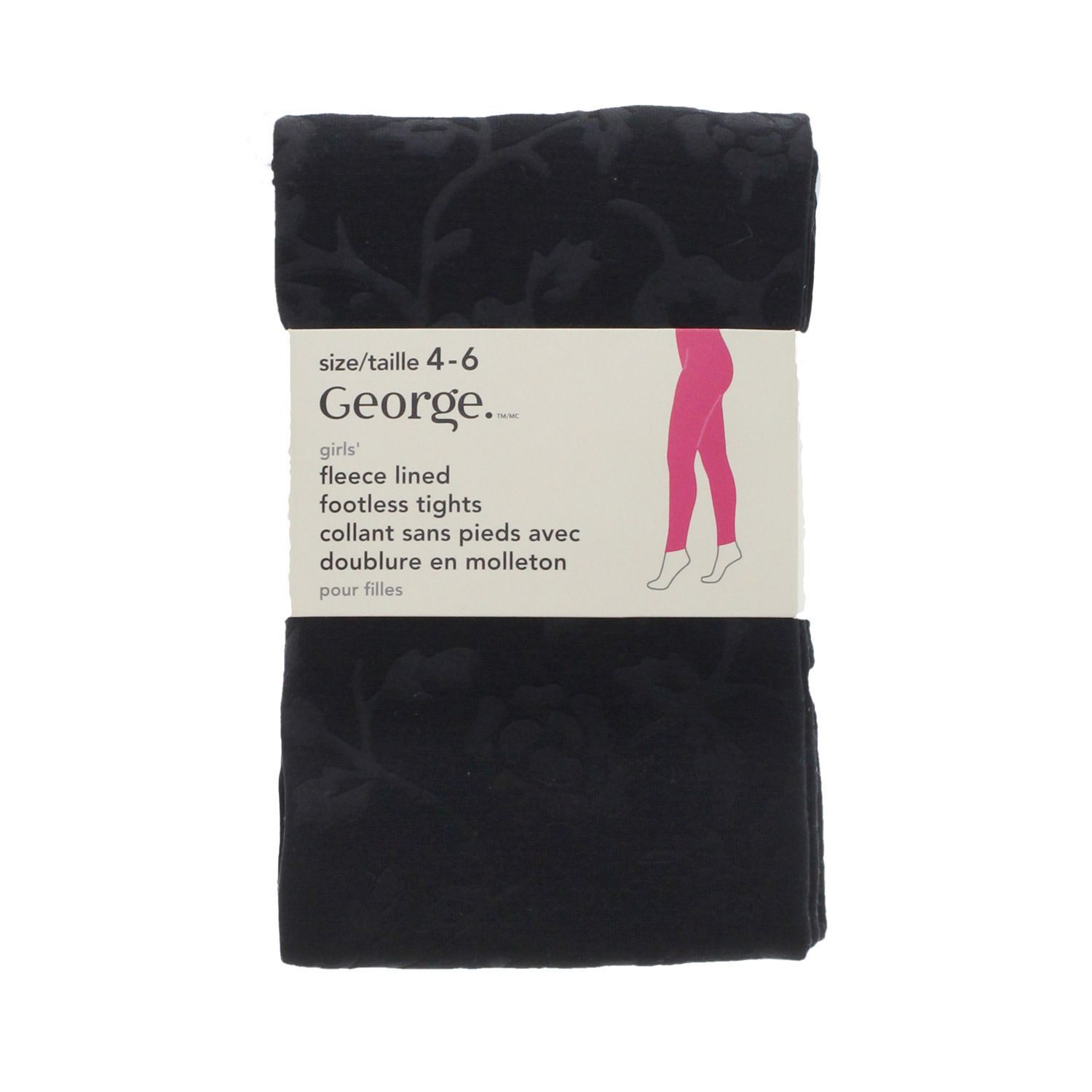 Girls' Fleece Lined Tights Walmart Canada