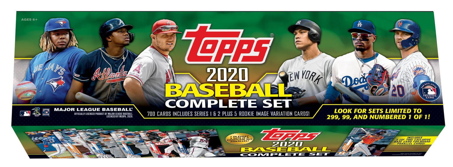 2020 Topps MLB Baseball Trading Cards Complete Set Retail Special