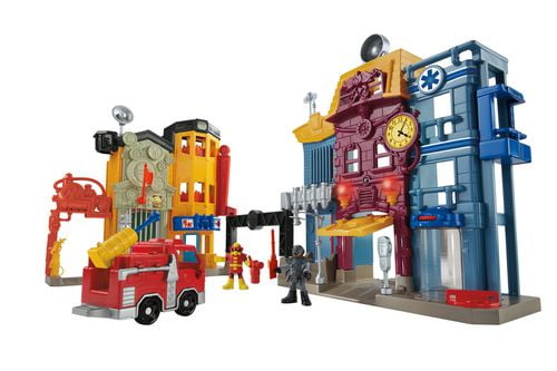 Fisher price imaginext hot sale rescue city center