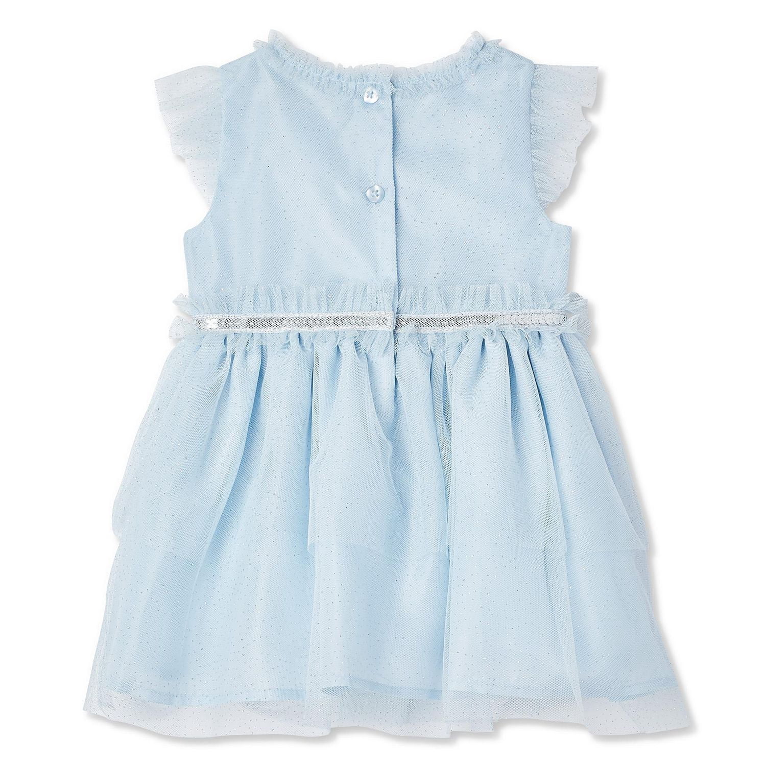 George Baby Girls' Glitter Mesh Dress