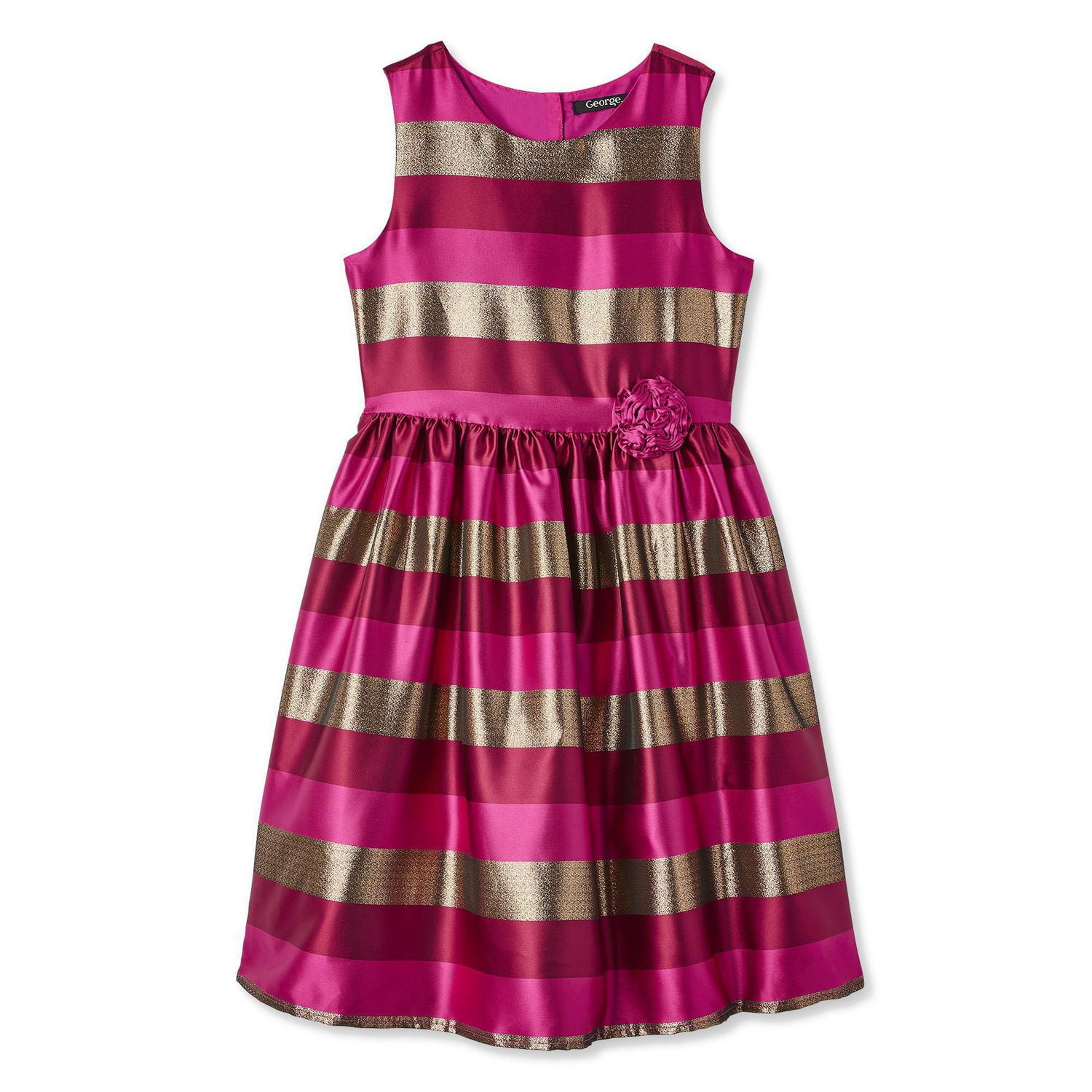 Robe rayée sans manches George pour filles