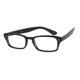 Monture complète D951 d'Acadia Eyewear en plastique flex noir pour hommes – image 1 sur 1