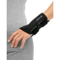 thumbnail image 2 of Mueller Green Fitted Wrist Brace, Black, One Size Fits Most, Left Hand, 2 of 3