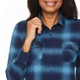 thumbnail image 4 of Penmans Women's Button-Up Plaid Shirt, 4 of 6